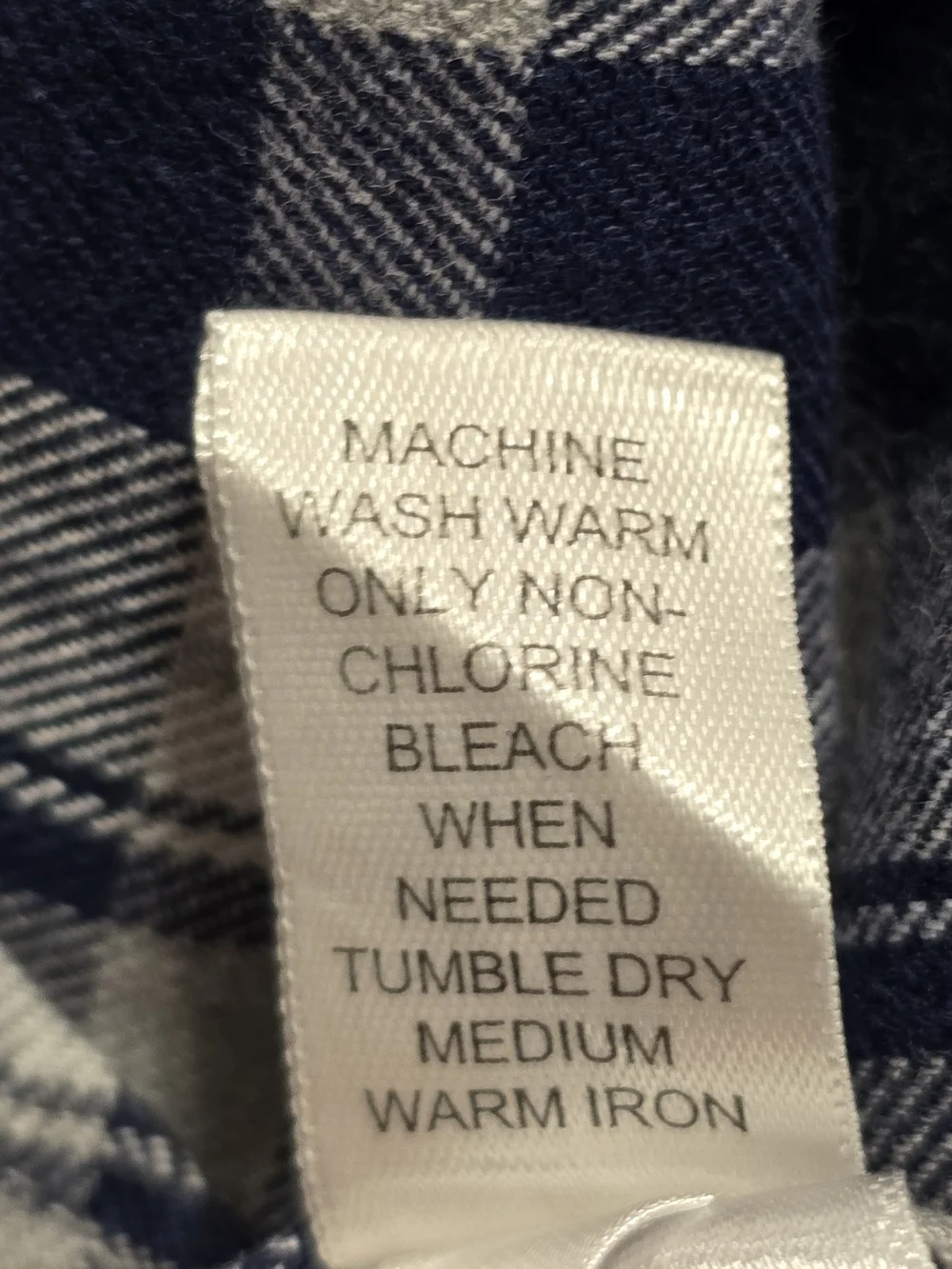 Banana Republic Gray and Blue Plaid Button-Down Shirt